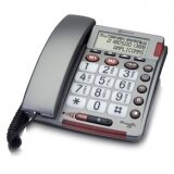 Big Button Desk Phone with Premium Hearing Aid compatibility