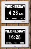 Digital Calendar Day Clock i8