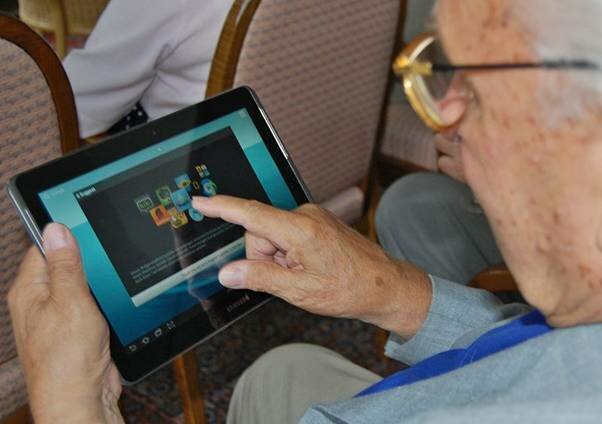 Technology tips for elderly people